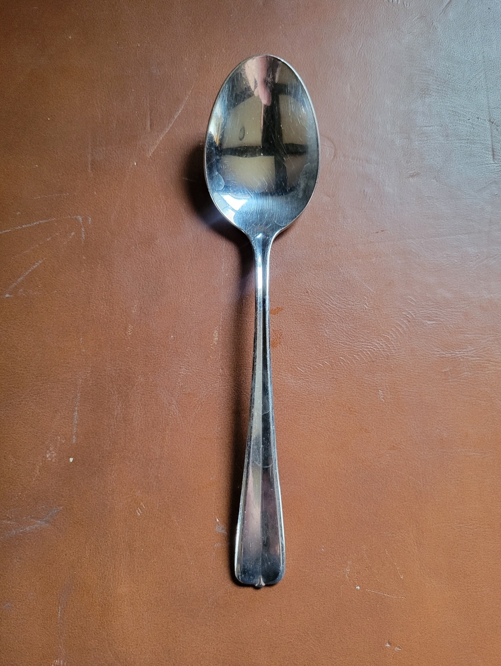 Oneida Stainless Large Soup Spoon USA Flatware 6.5 Inch